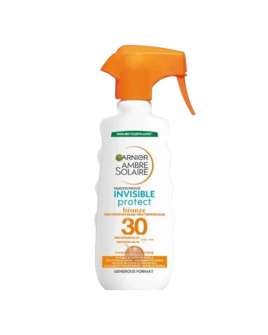 Garnier Invisible Protect Bronze Spray Gachette Spf30 270ml