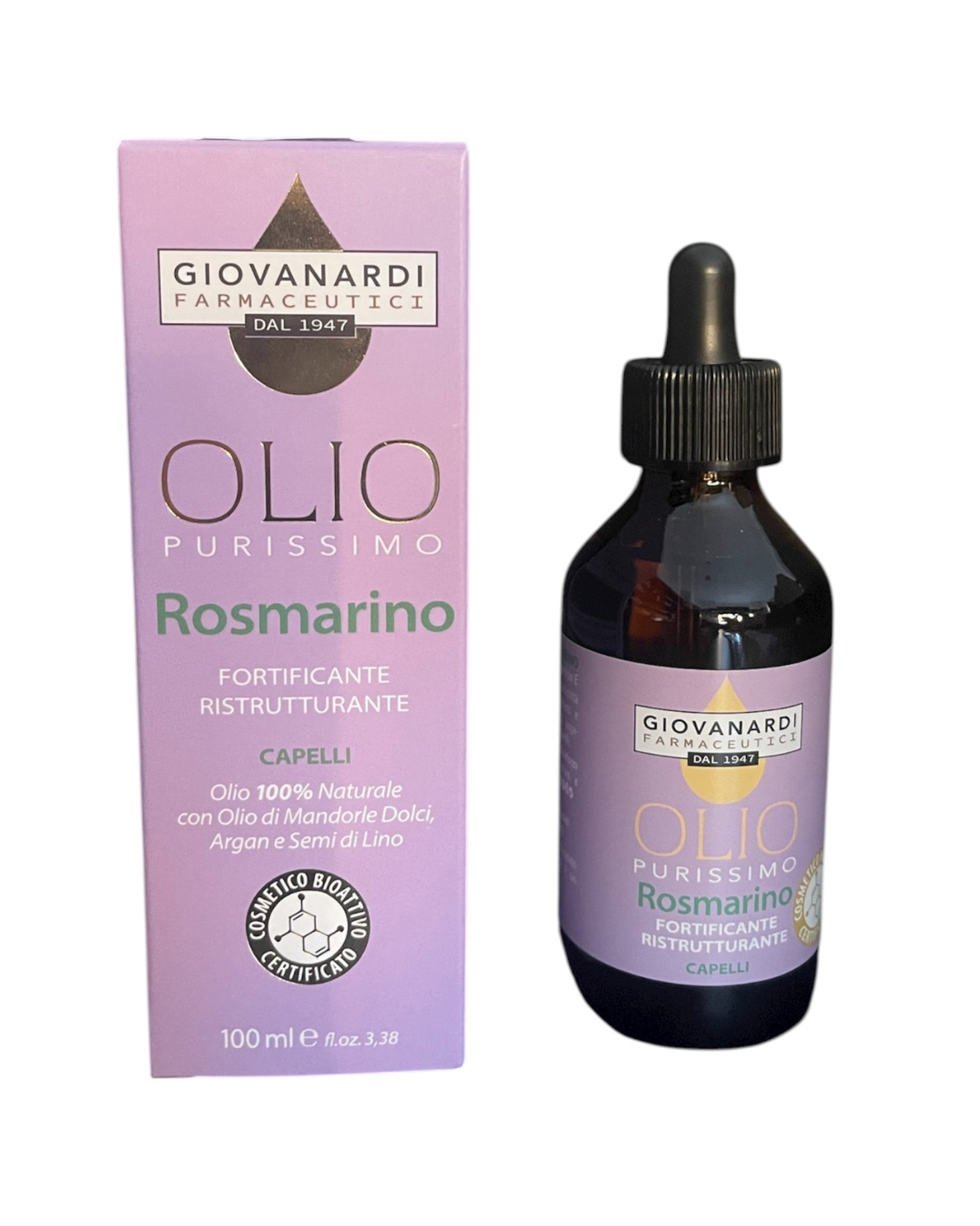 Giovanardi Farmaceutici Olio Purissimo Rosmarino 100ml
