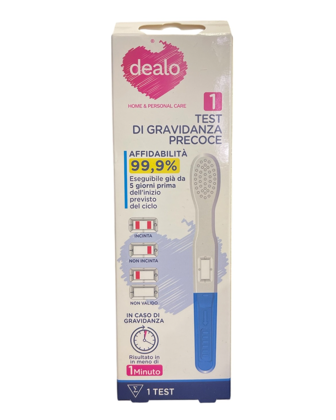 Dealo Test Di Gravidanza Precoce Affidabilità al 99,99%