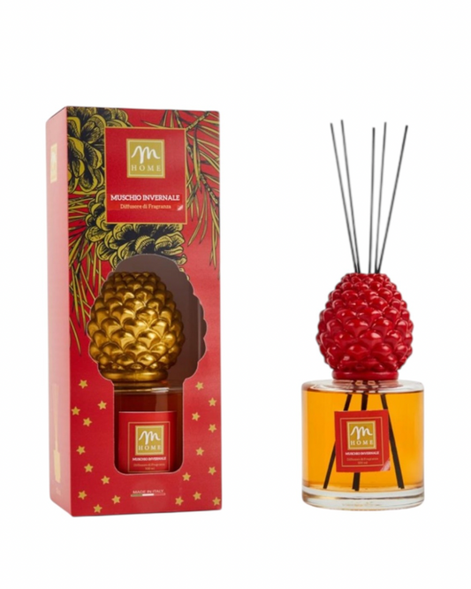 Mercury Diffusore Ambiente Pigna  Fragranza Muschio Invernale