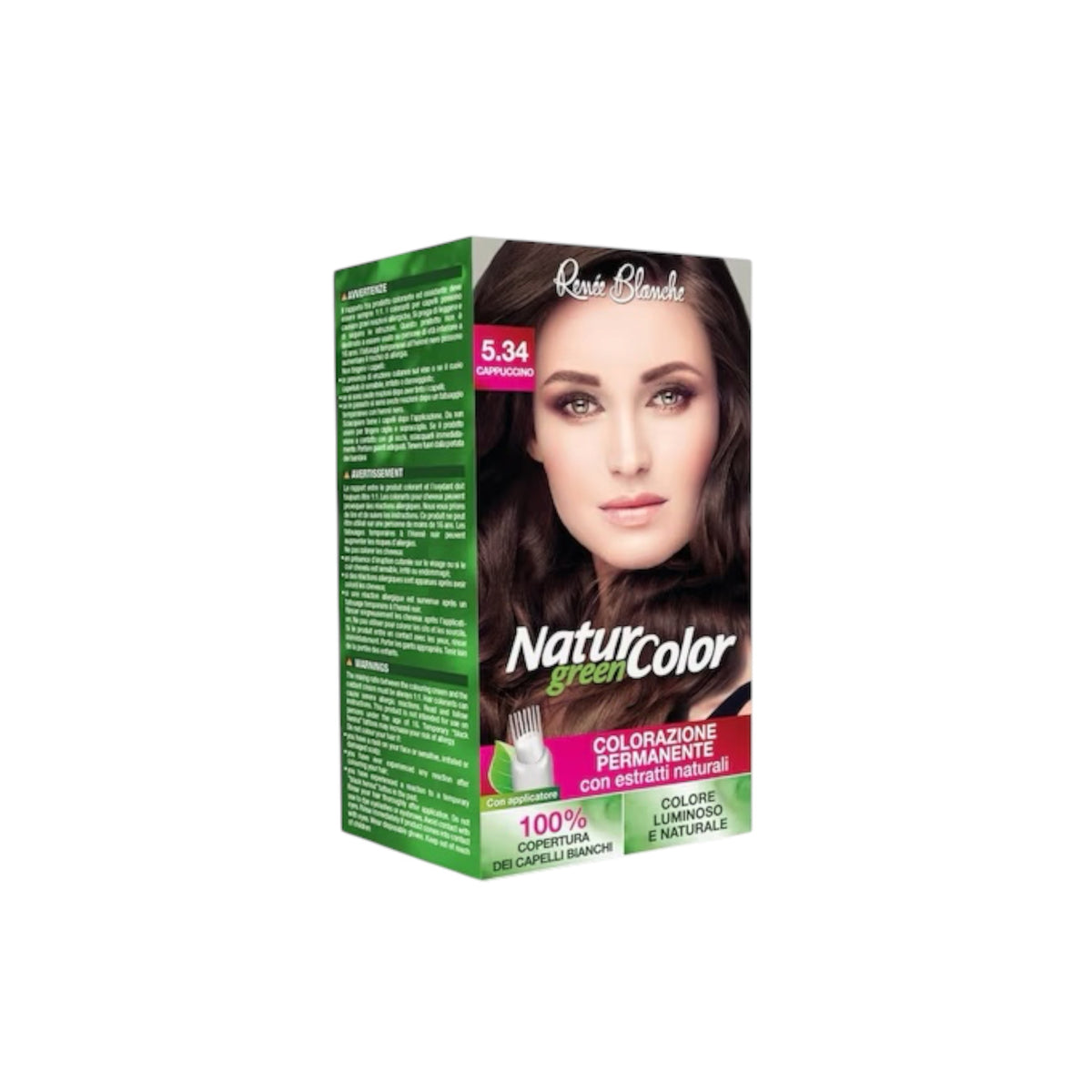 Natur Green Color Colorazione Permanente Per Capelli