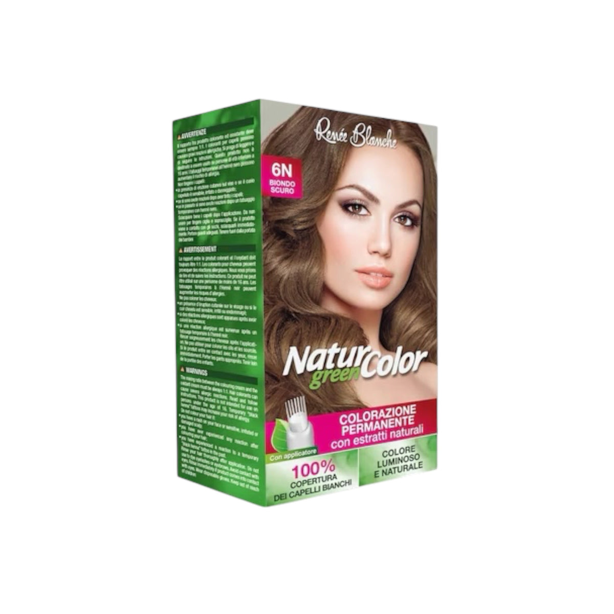Natur Green Color Colorazione Permanente Per Capelli