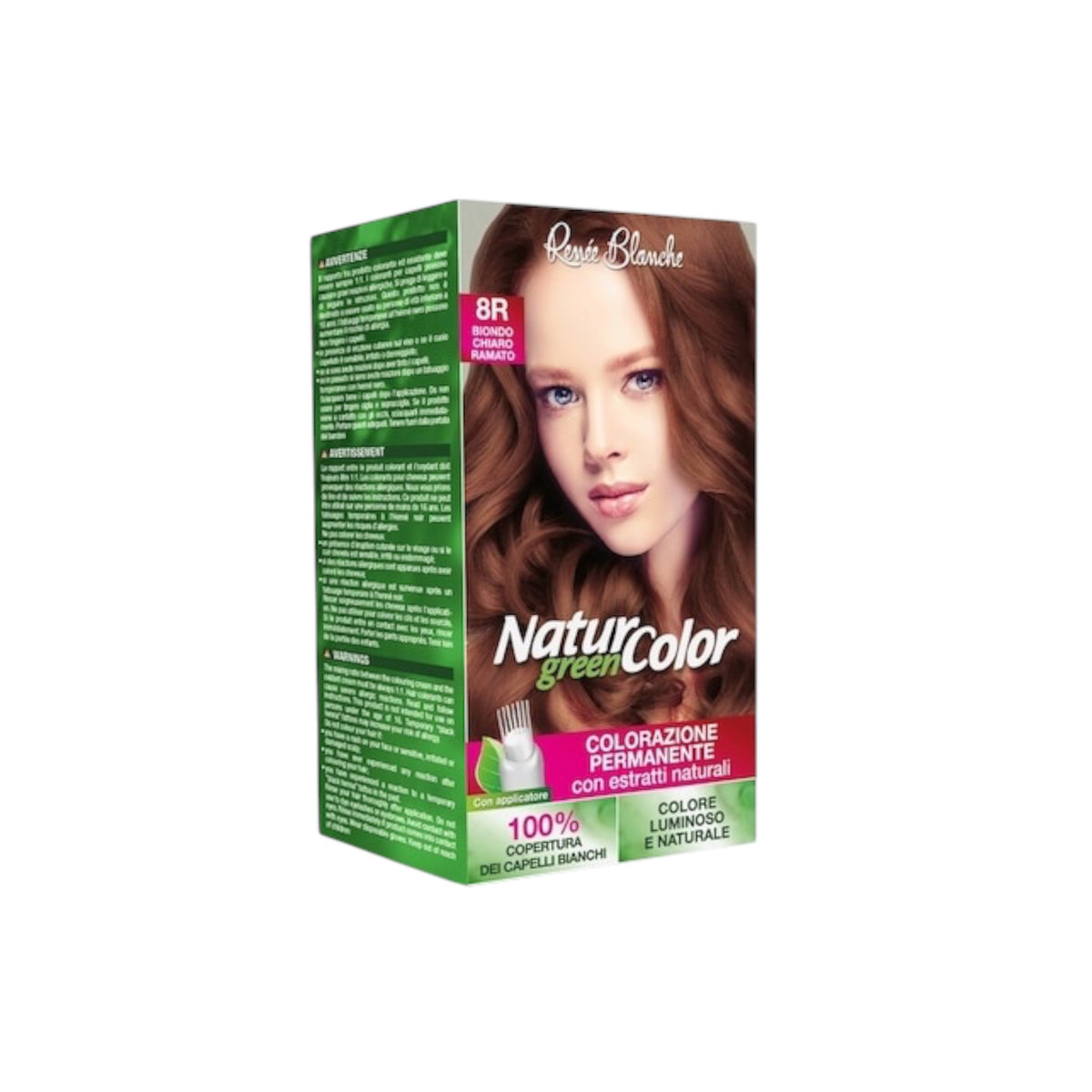 Natur Green Color Colorazione Permanente Per Capelli