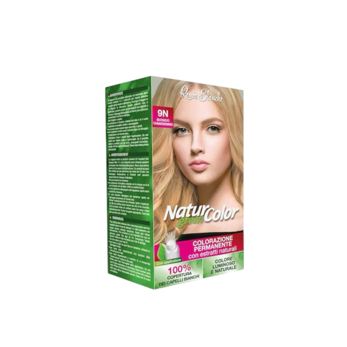 Natur Green Color Colorazione Permanente Per Capelli