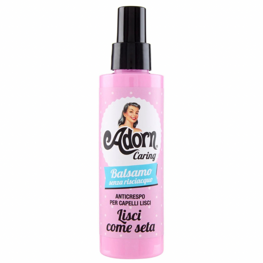 Adorn Balsamo Senza Risciacquo Anticrespo per Capelli Lisci 150ml