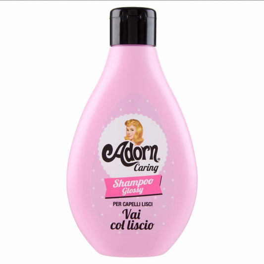 Adorn Shampoo Glossy Vai Col Liscio, 250 ml