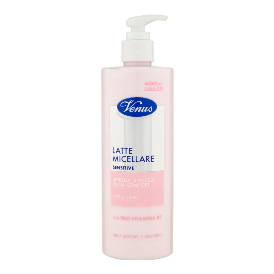 Venus Latte Micellare Sensitive Con Pro-Vitamina B5 400 ml