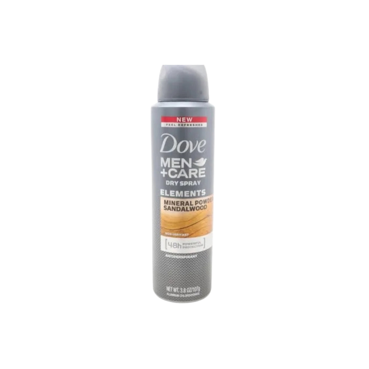 Dove Men+Care Deodorante Spray Secco Antitraspirante in Polvere Minerale Sandalo 250Ml