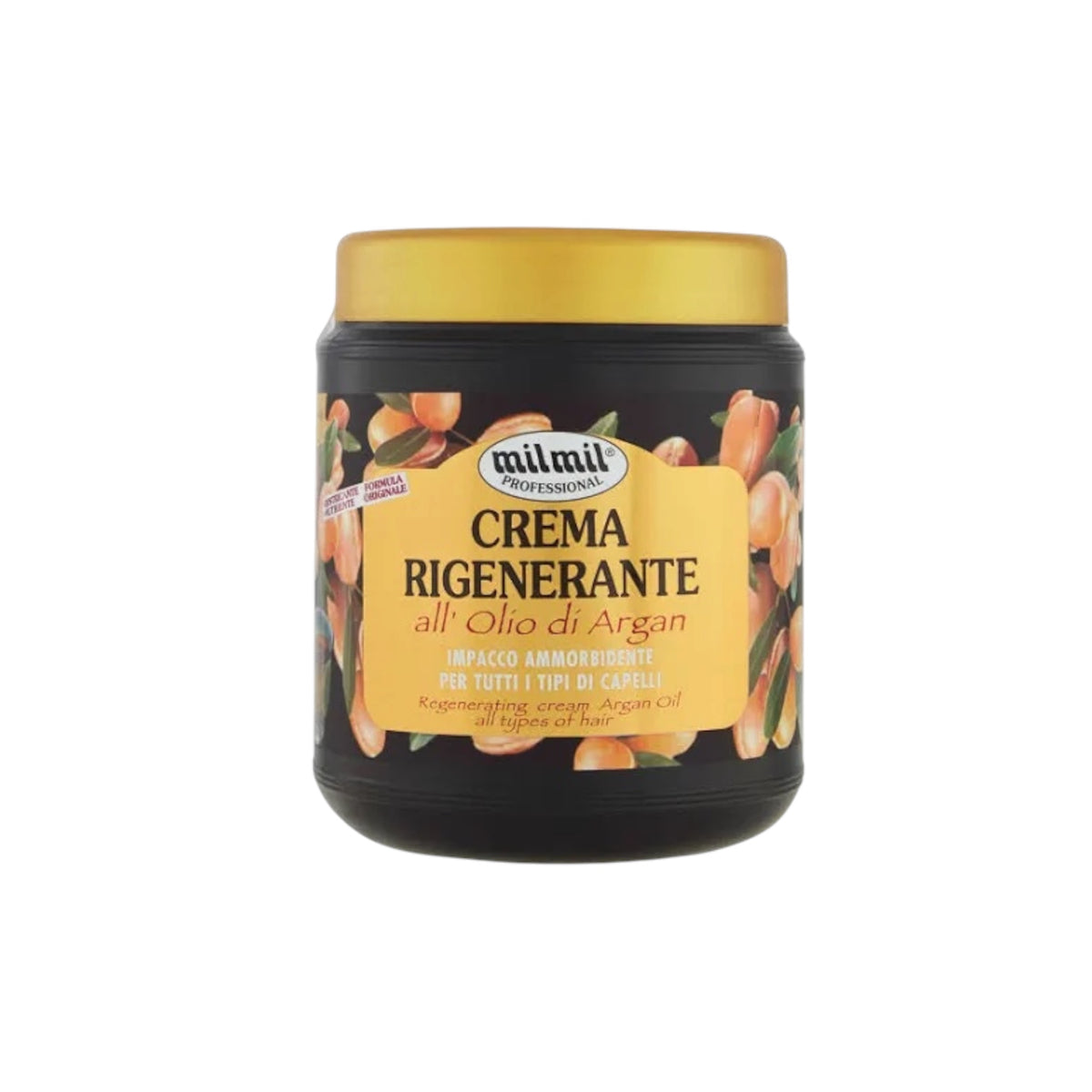 Mil Mil Crema Rigenerante All'olio Di Argan 1000 Ml