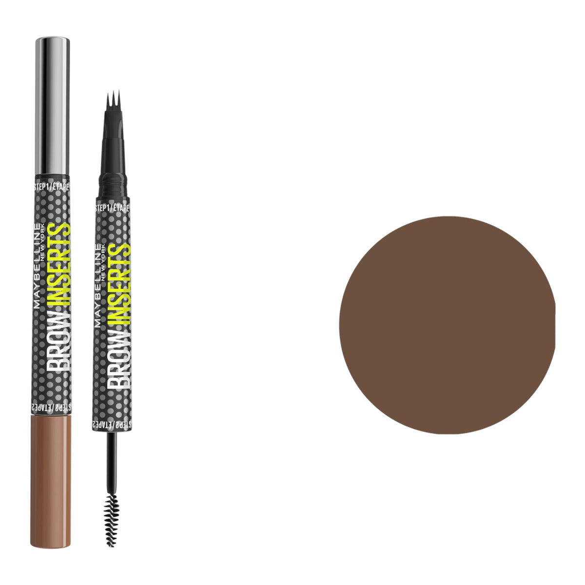 Maybelline New York Brow Inserts
Matita Per Sopracciglia Con Spazzolino 2 in 1