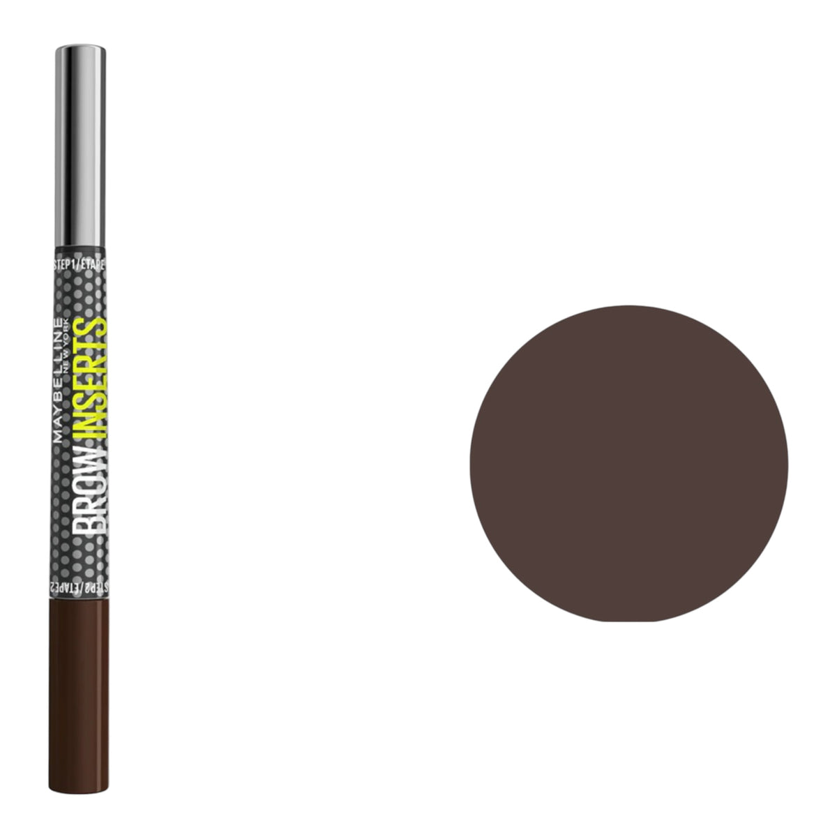 Maybelline New York Brow Inserts
Matita Per Sopracciglia Con Spazzolino 2 in 1