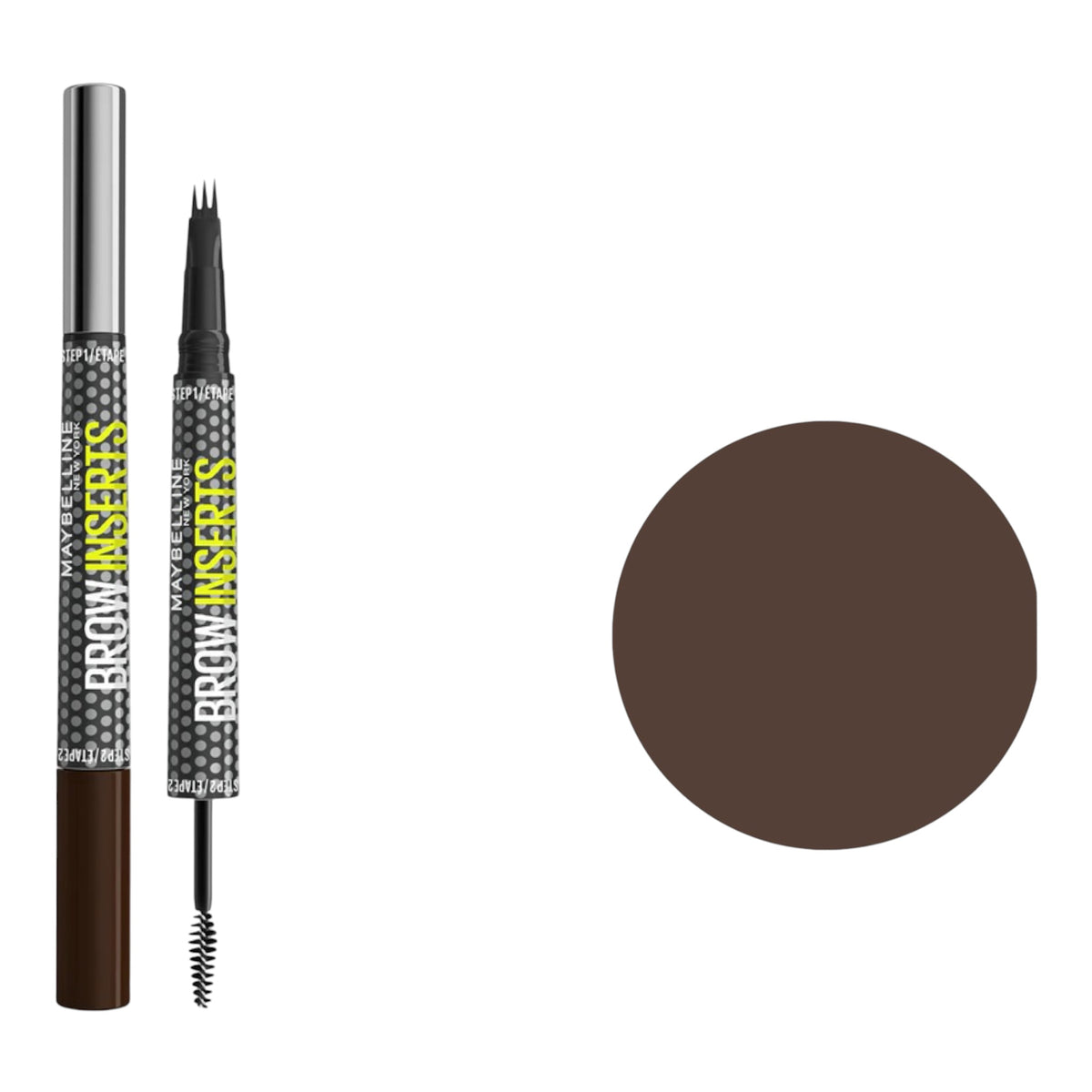 Maybelline New York Brow Inserts
Matita Per Sopracciglia Con Spazzolino 2 in 1