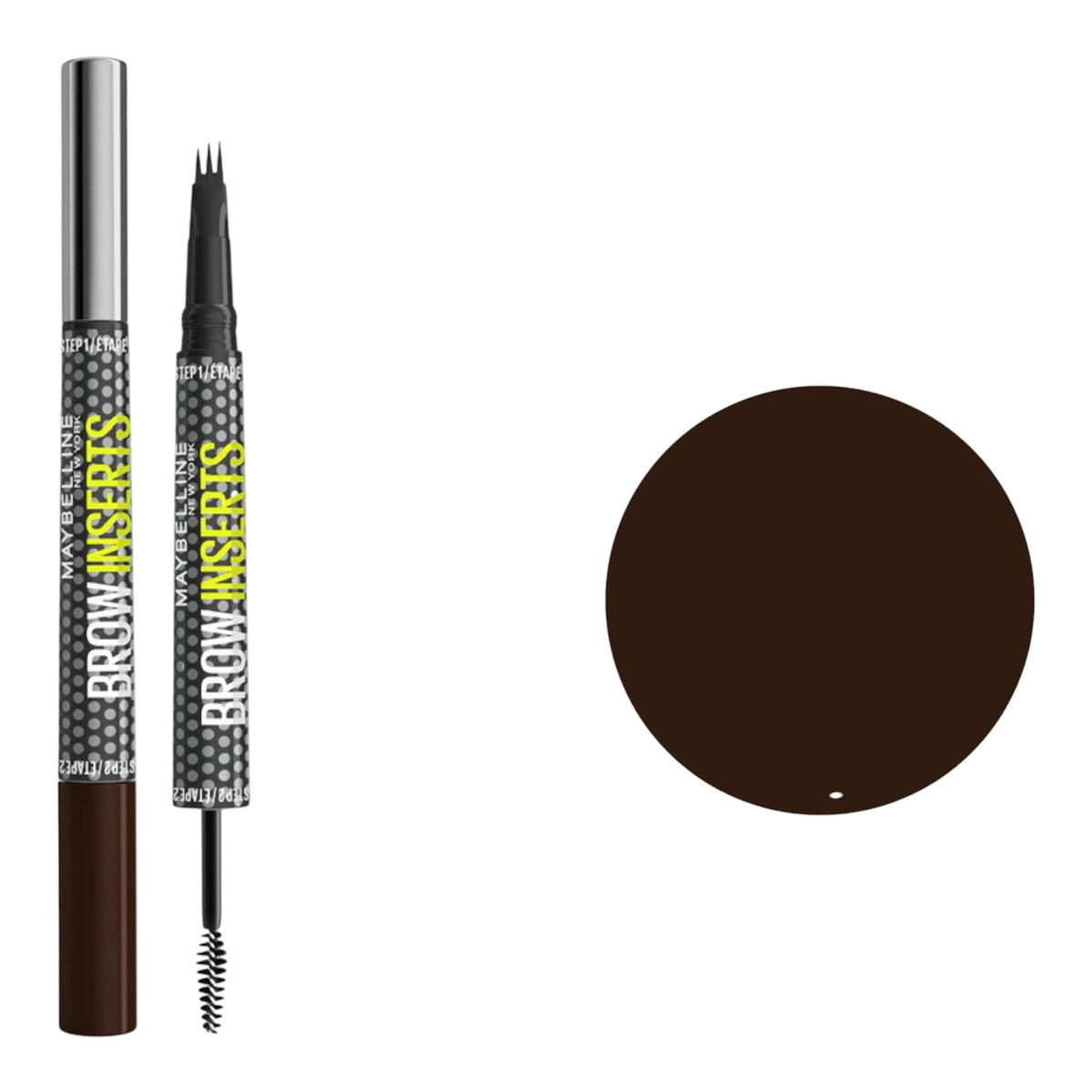 Maybelline New York Brow Inserts
Matita Per Sopracciglia Con Spazzolino 2 in 1