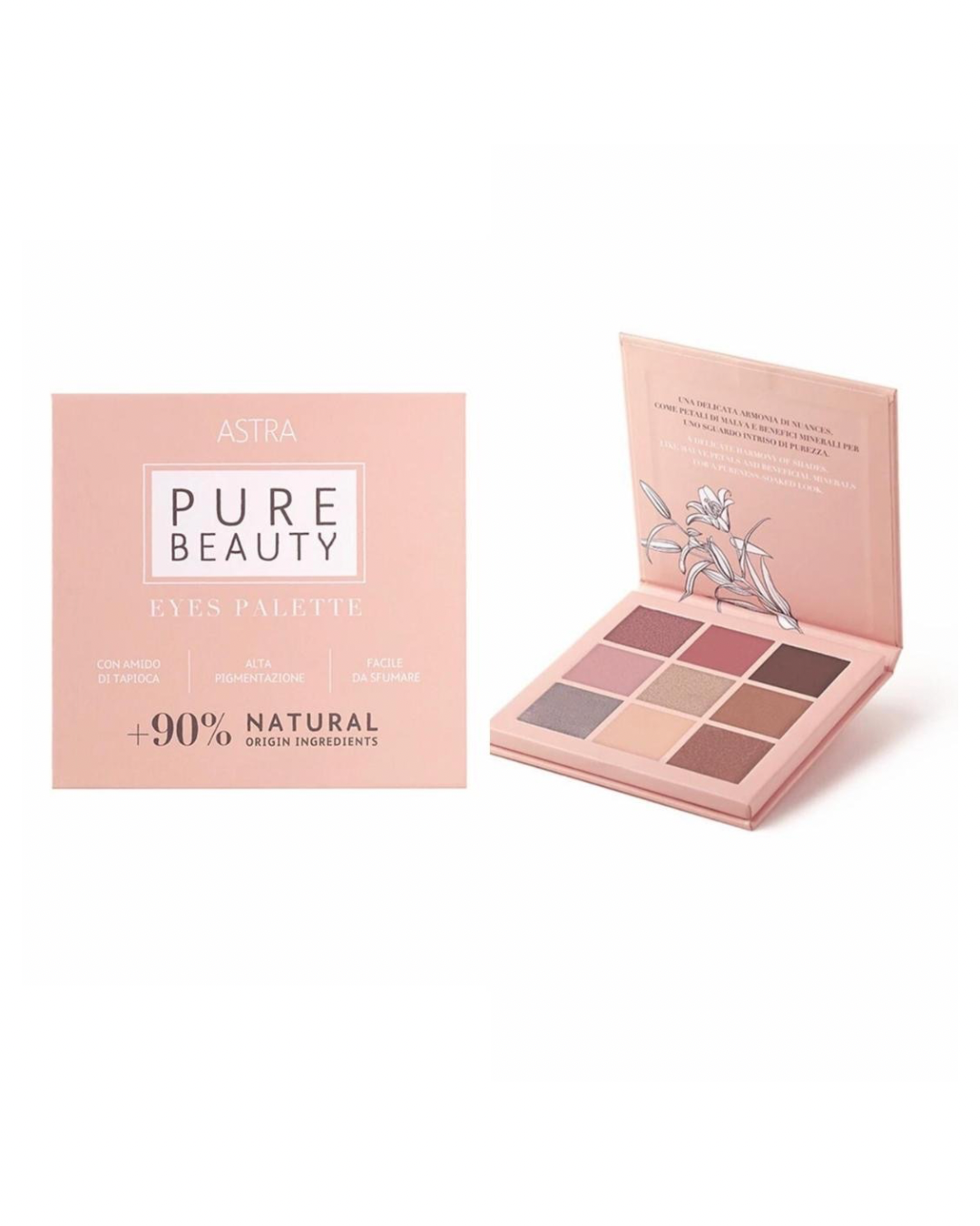 Astra Pure Beauty Eyes Palette