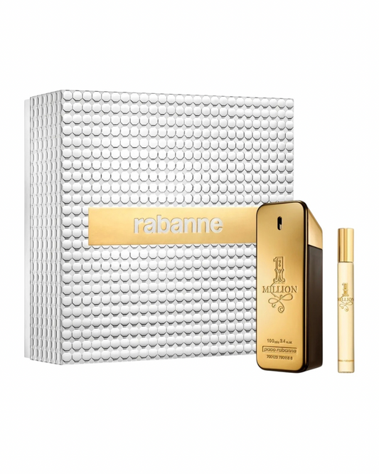 Paco Rabanne One Million Cofanetto Eau De Toilette 100ml+10ml Profumo da Viaggio