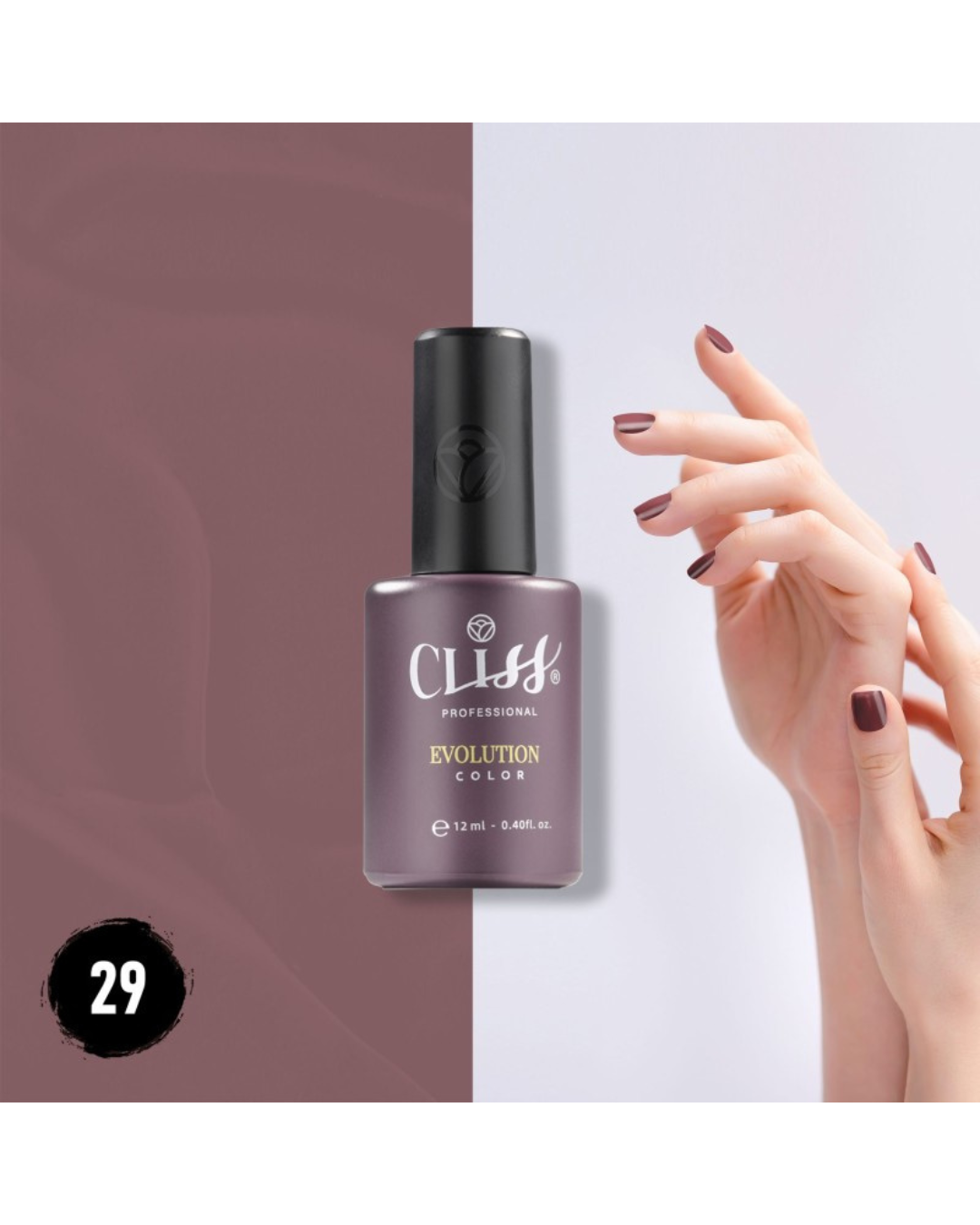Cliss Professional Smalto Semipermanente 12ml N29