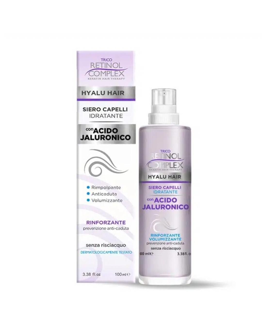 Retinol Complex Siero Spray Capelli Con Acido Ialuronico 100ml