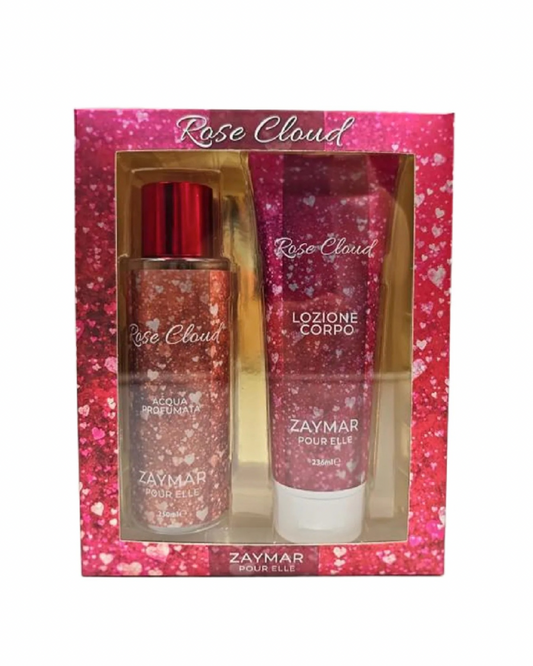 Zaymar Rose Cloud Cofanetto Acqua Profumata 250ml+Lozione Corpo 236ml