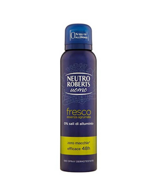 Neutro Roberts For Men Invisible Deo Spray deodorante 150 ML 48H Anti Odor