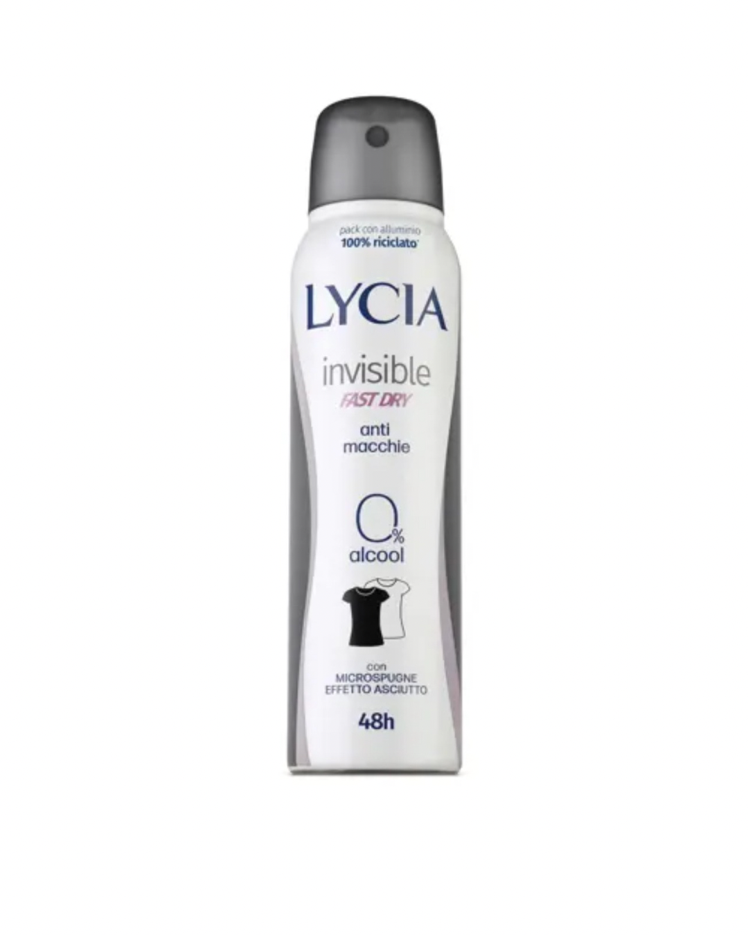 Lycia Invisible Fast Dry Spray Deodorante Antiodore 150 ml