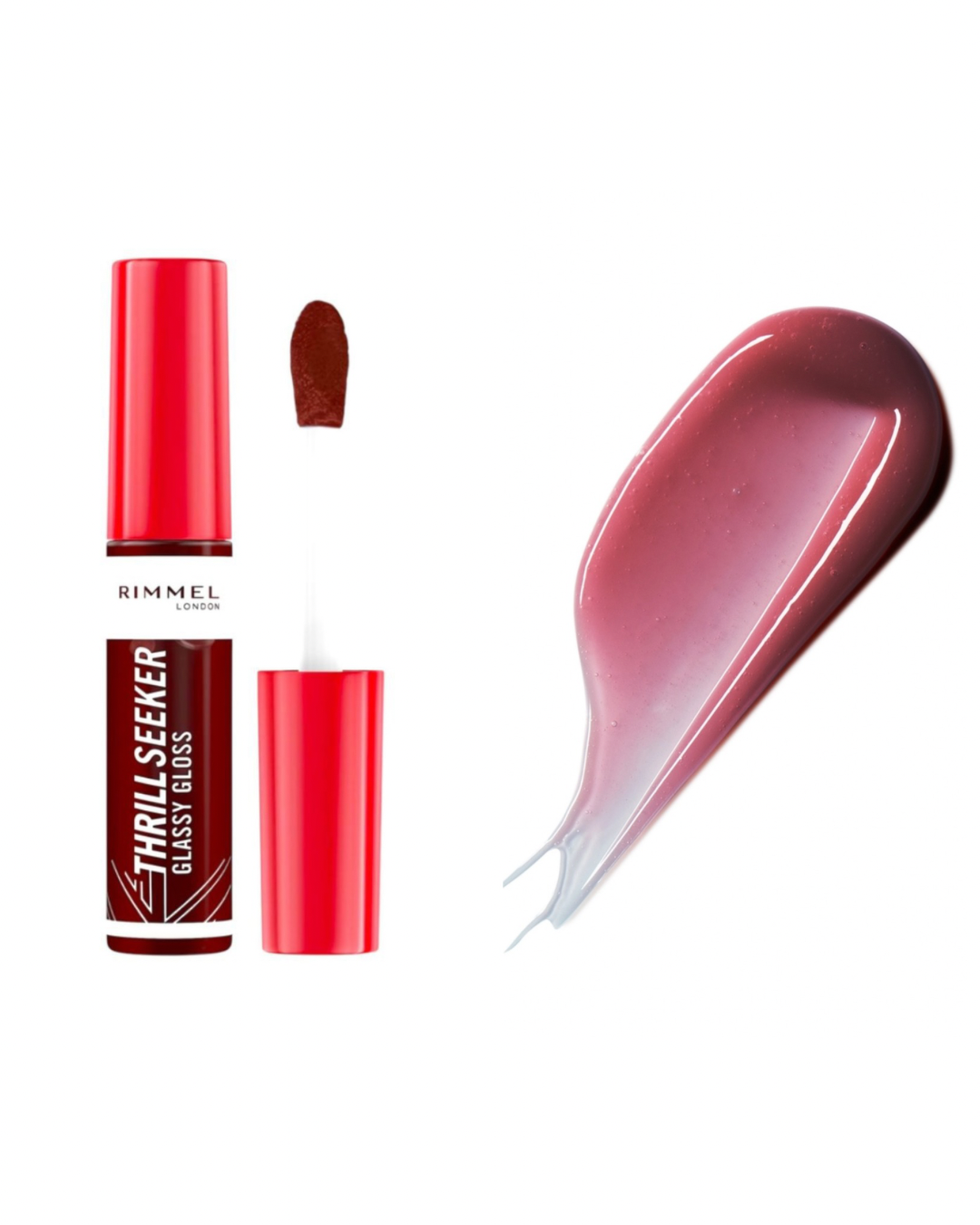 Rimmel Rossetto Thrill Seeker Glassy Gloss N 100 Coco Suga