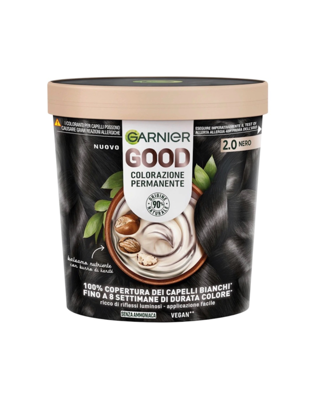 Garnier Good Color Colorazione Permanente N2.0 Nero