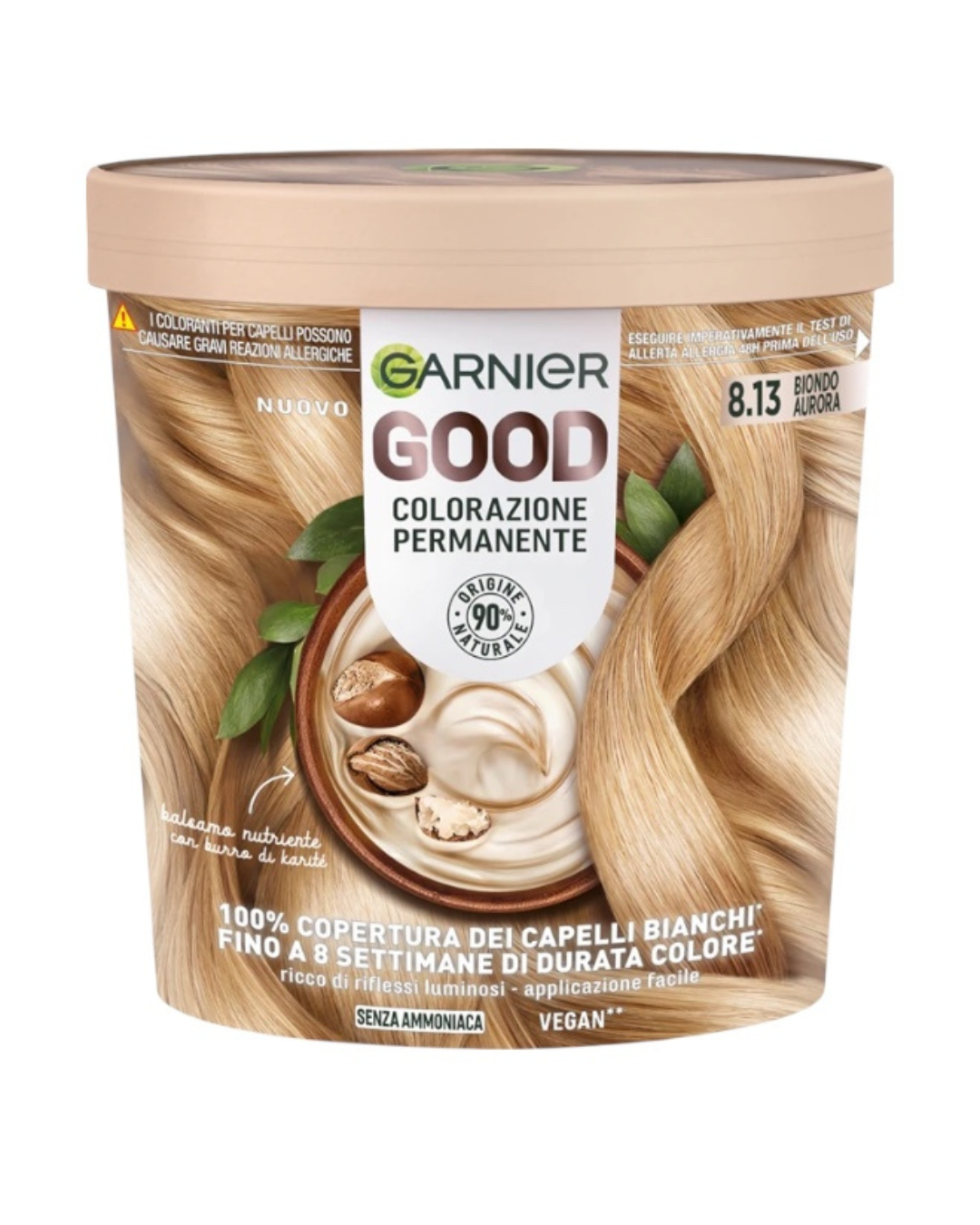 Garnier Good Colorazione Permanente N8.13 Biondo Aurora