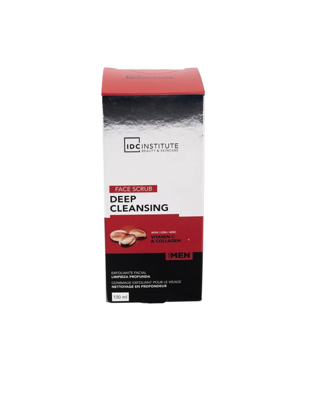 Idc Institute Scrub Viso Uomo Esfoliante