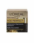 L’Oreal Paris Age Perfect Trattamento Rigenerante Midnight, Rughe,Tono,Comfort 50ml