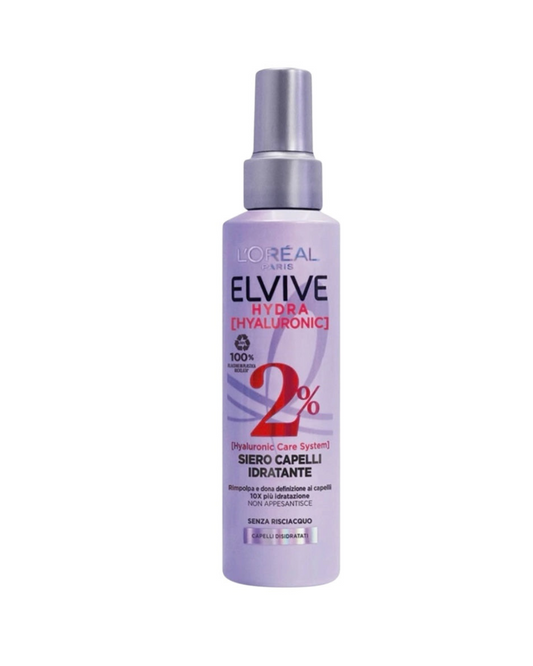 Oreal Paris Elvive Hyaluron Plump Siero Capelli Idratanti