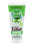 Sunsilk Shampoo 1 Minute Detox Scrub Con Aloe Vera Per Tutti i Tipi di Cute & Capelli 200ml