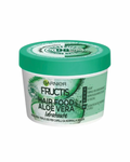 Garnier Fructis Hair Food Aloe Vera - Maschera Idratante e Riparatrice 3 in 1 per Capelli Normali e Danneggiati, 390 ml