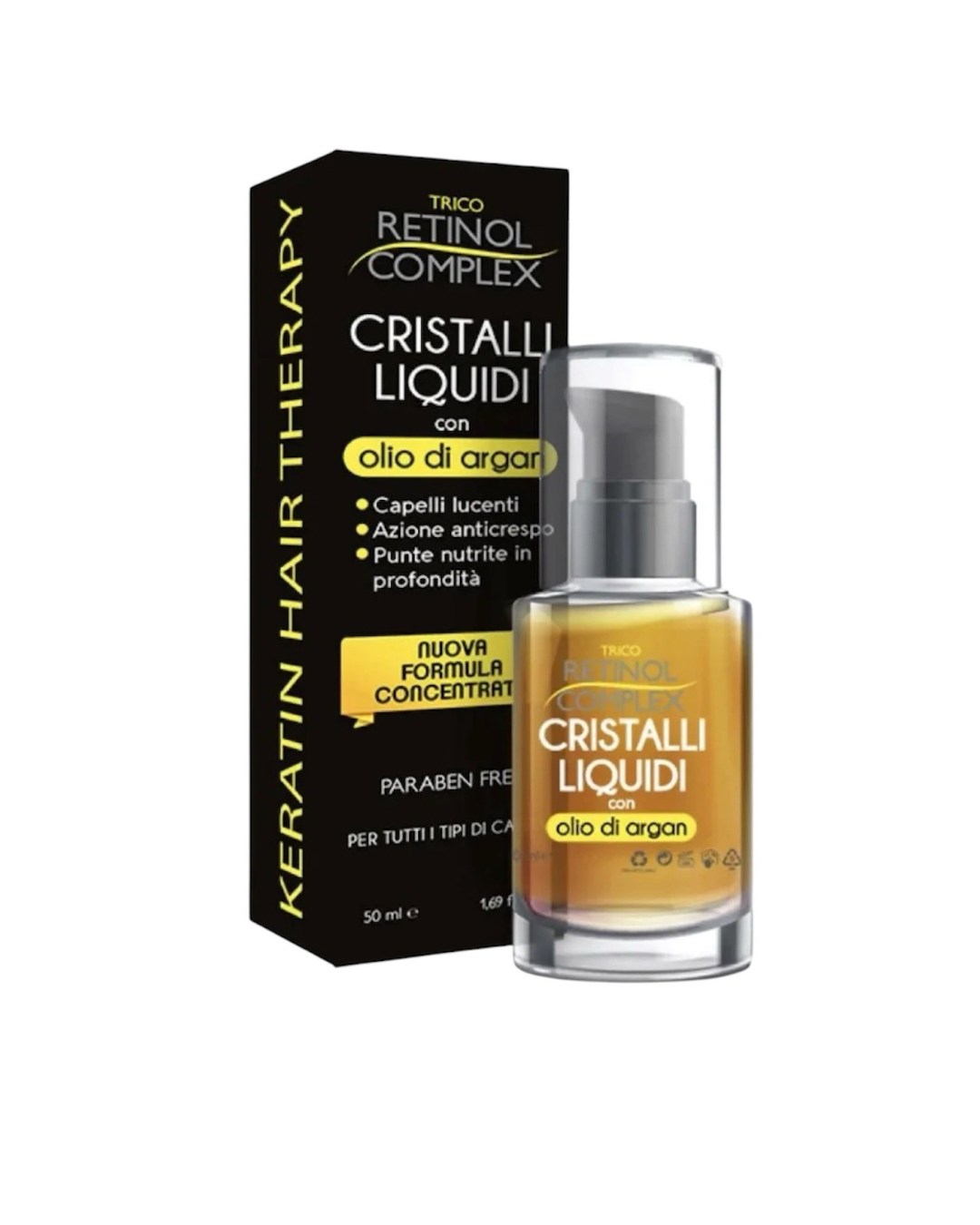 Retinol Complex Cristalli Liquidi All’Olio Di Argan 50Ml