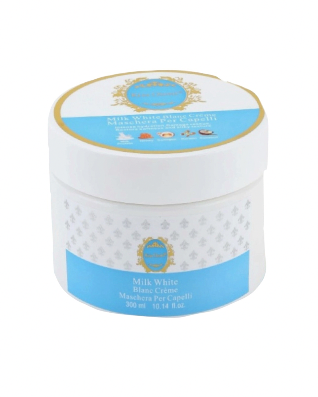 Kiss Oumi Maschera Capelli Profumo Bianco Latte Nutriente 300Ml