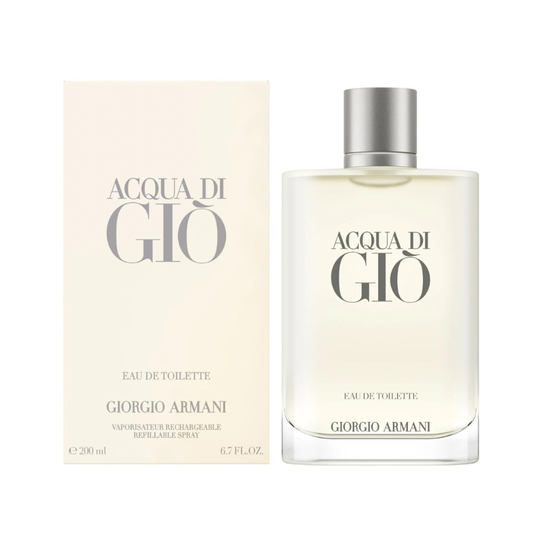 ARMANI ACQUA DI GIÒ EAU DE TOILETTE RICARICABILE 100ML