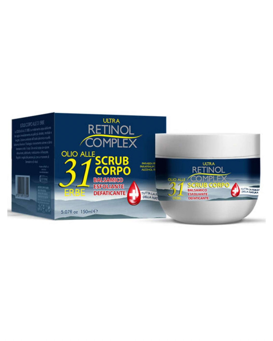 Retinol Complex Scrub Corpo Con Olio Alle 31 Erbe 250ml
