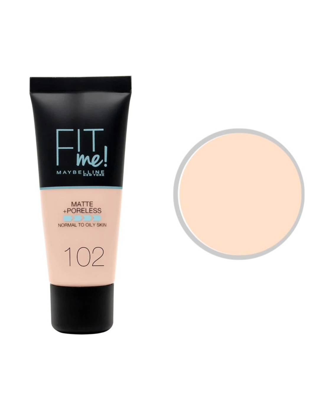Maybelline Fit Me Matte & Porelees 12H