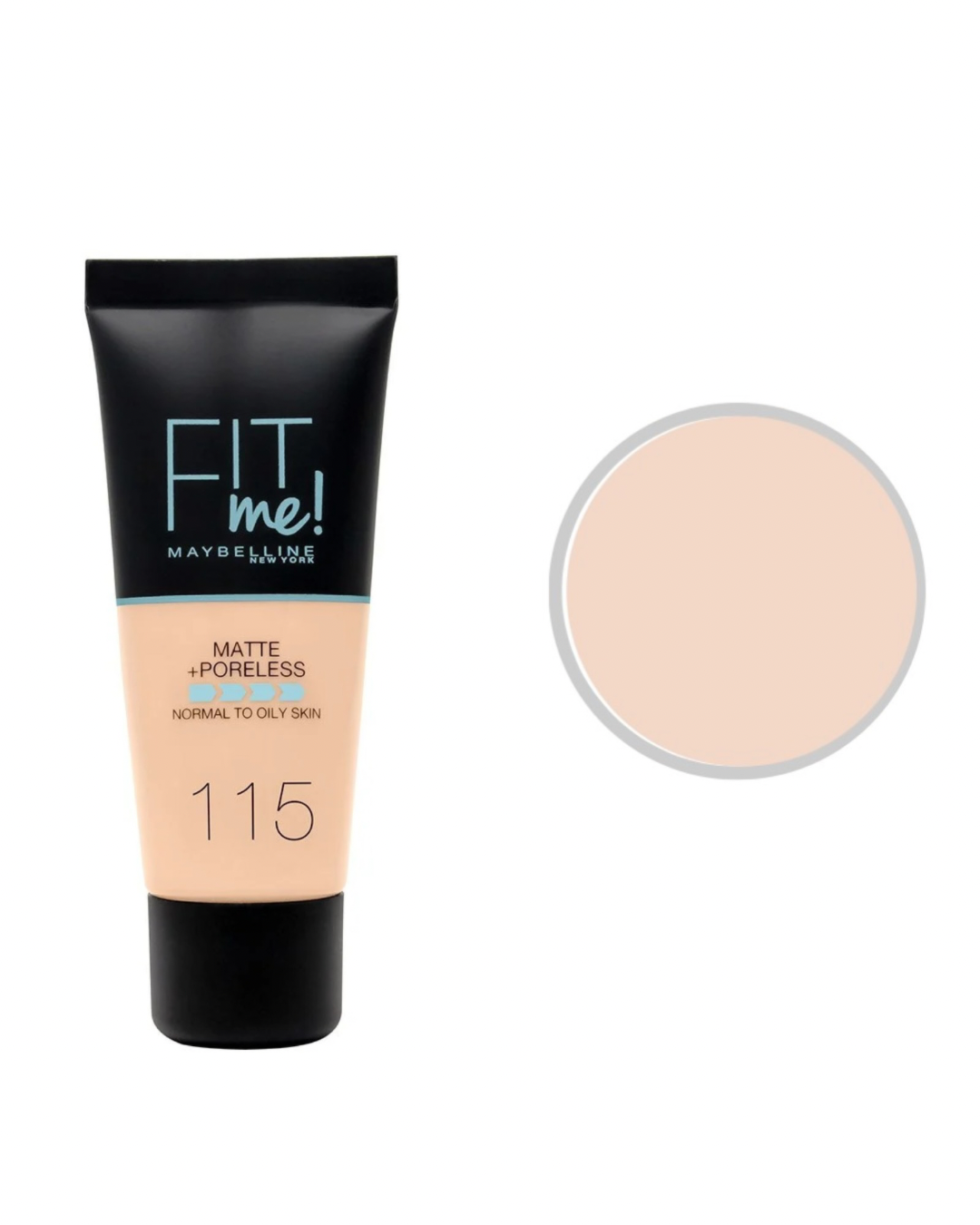 Maybelline Fit Me Matte & Porelees 12H