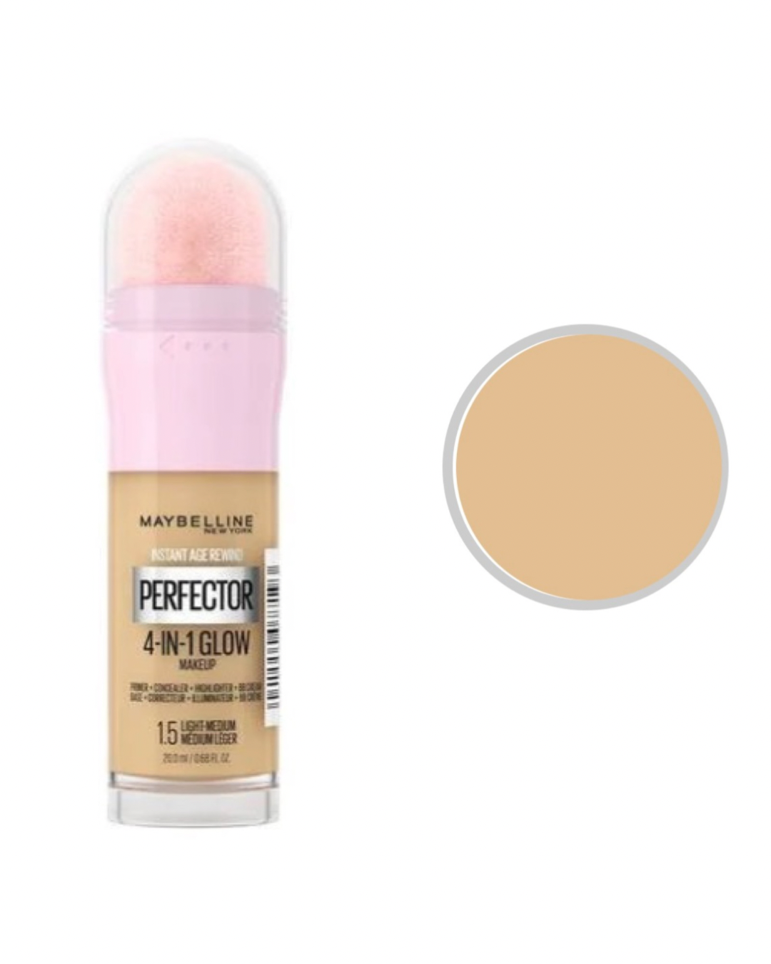Maybelline Instant  Perfector 4 In 1 Glow Fondotinta Illuminante E Base Per Trucco