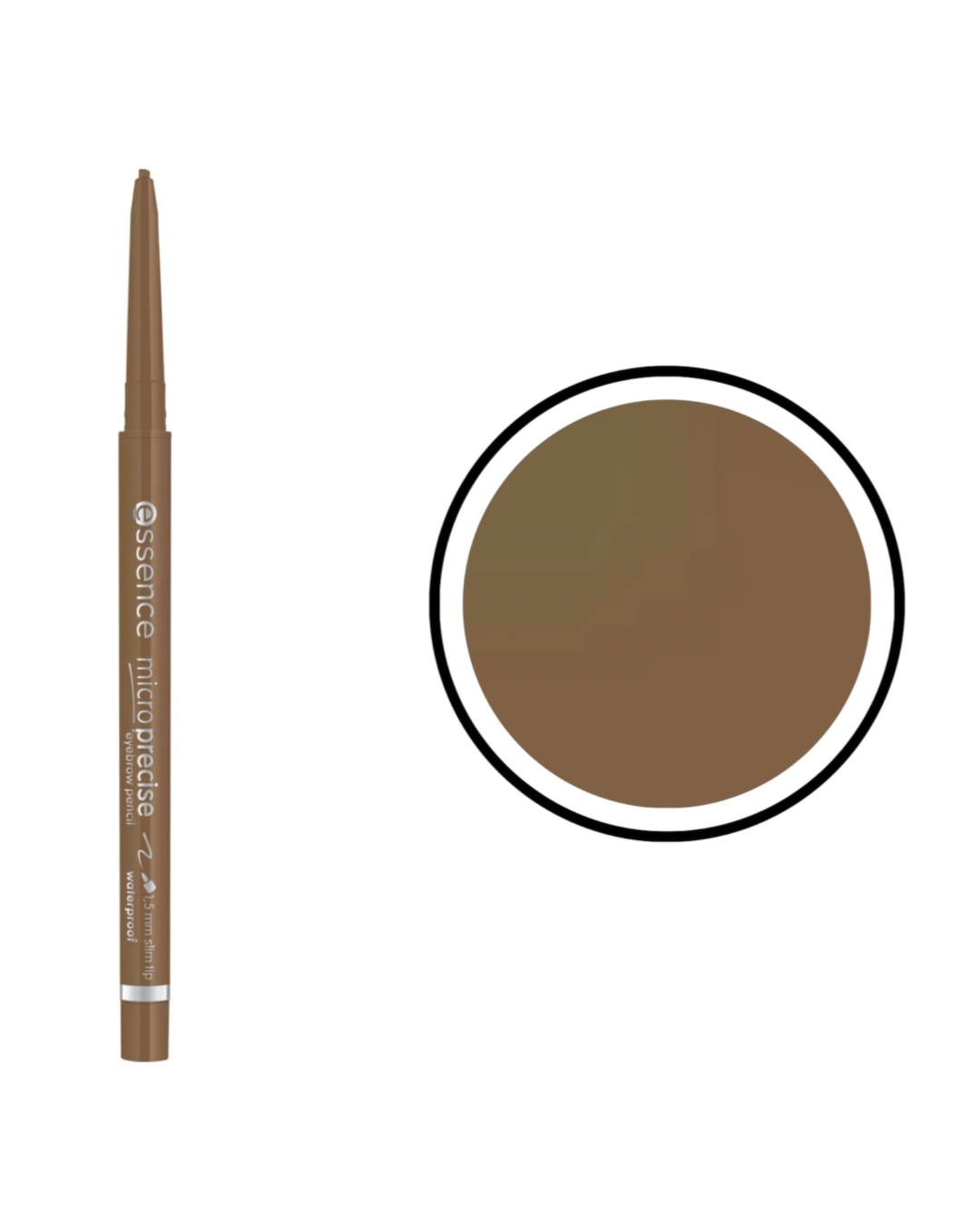 Essence Micro Precise Eyebrow Pencil,Matita sopracciglia con punta ultrasottile per uno styling di precisione.
