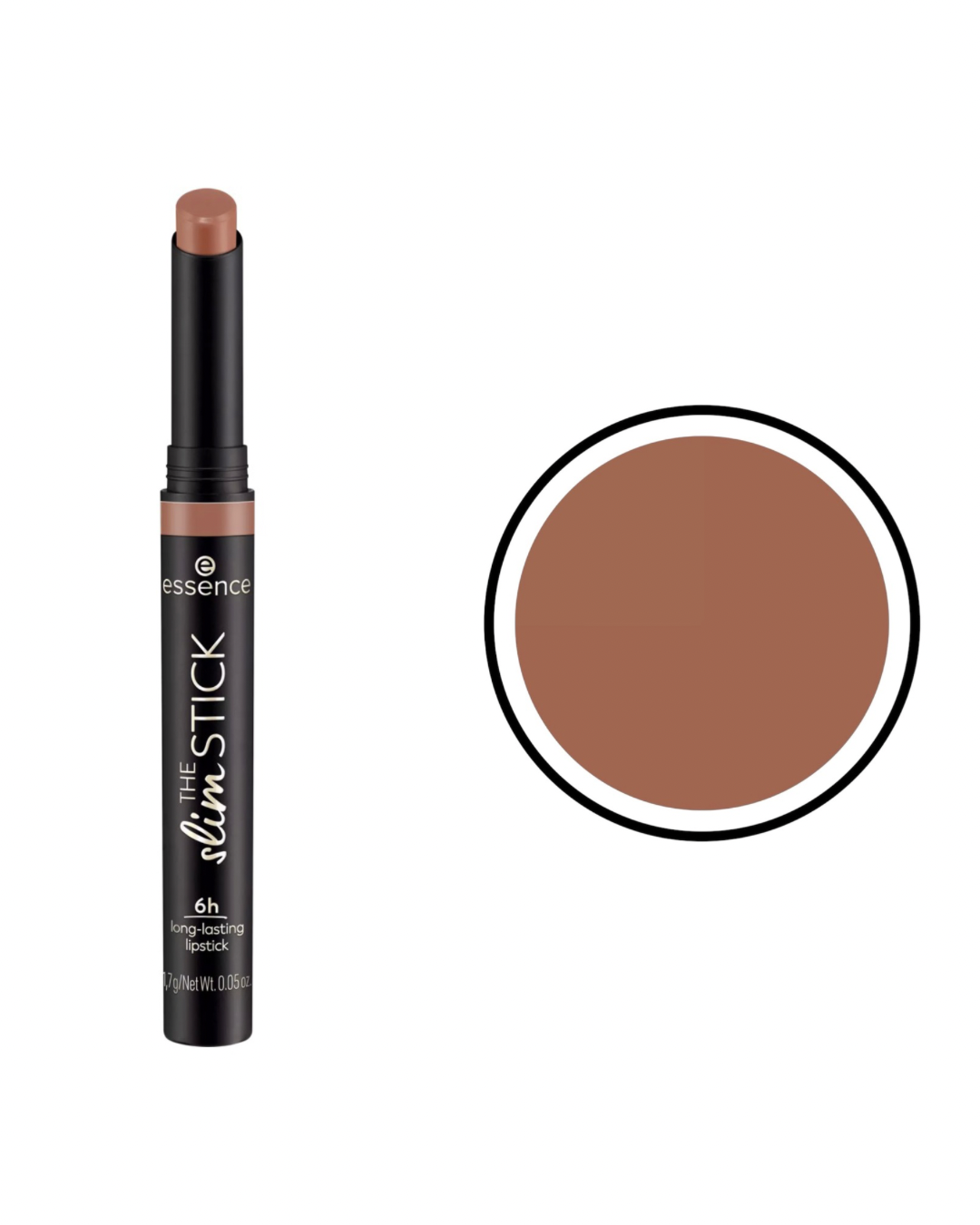Essence The Slim Stick Rossetto, Rossetto a lunga durata e finish opaco.