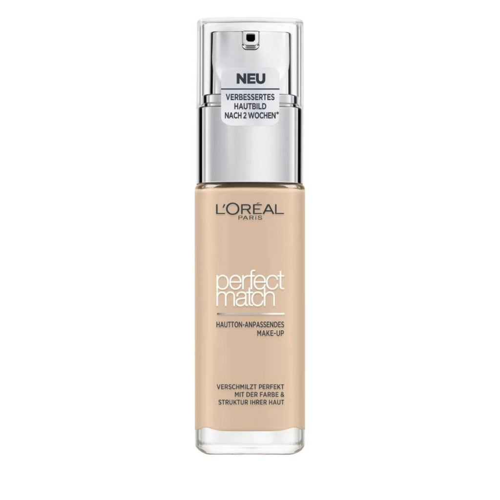 L’Oreal Paris Fondotinta Accord Parfait,Effetto Naturale Arricchito Con Acido Ialuronico