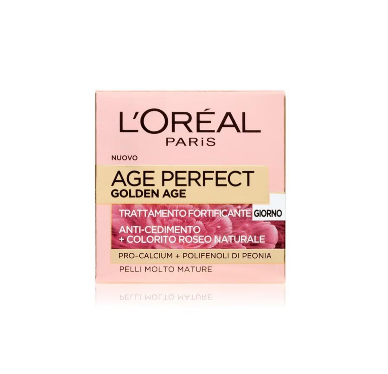 L’ORÉAL AGE PERFECT GOLDEN AGE,TRATTAMENTO FORTIFICANTE GIORNO,ADATTO A PELLI MATURE