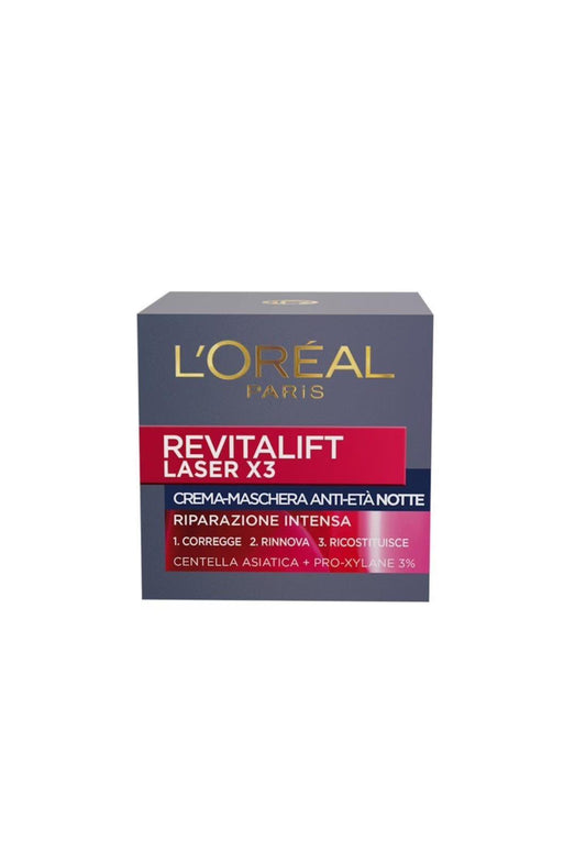 L’ORÉAL REVITALIFT LASER X3,AZIONE ANTIRUGHE ANTI-ETÀ CON ACIDO IALURONICO E PROXYLANE