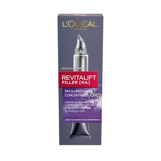 L’ORÉAL REVITALIFT FILLER,AZIONE ANTIRUGHE RIVOLUMIZZANTE CON ACIDO IALURONICO CONCENTRATO