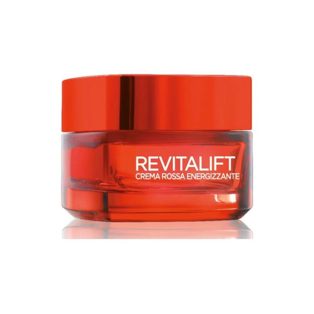 L’ORÉAL REVITALIFT,AZIONE ENERGIZZANTE CON FORMULA EXTRA RASSODANTE ARRICCHITA CON GINSENG ROSSO E PRORETINOLO AVANZATO