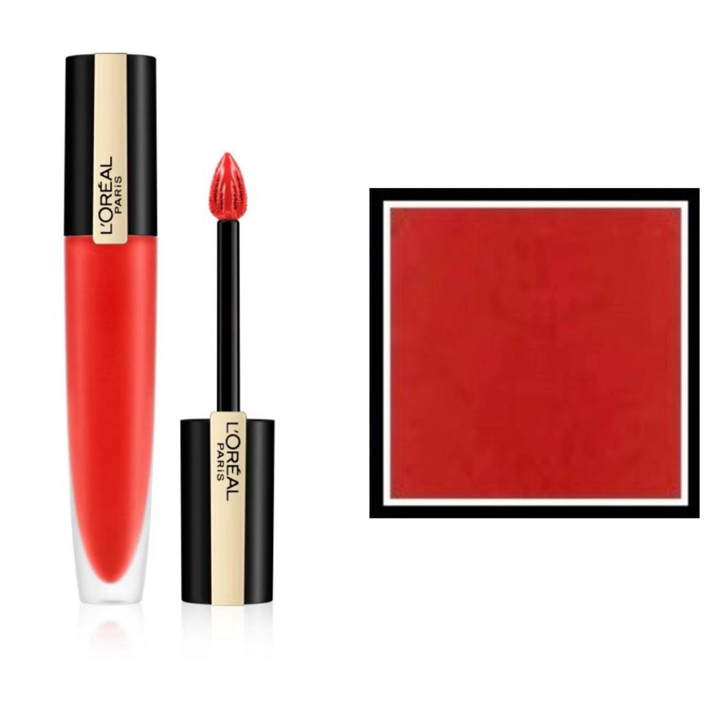 L’ORÉAL ROSSETTO ROUGE SIGNATURE,A LUNGA TENUTA,FORMULA LEGGERA E FINISH EXTRA MATTE