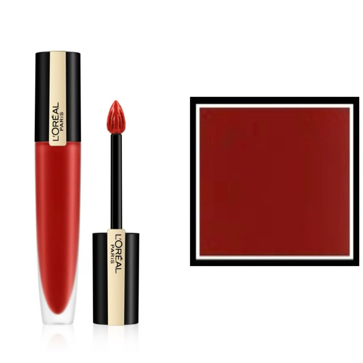 L’ORÉAL ROSSETTO ROUGE SIGNATURE,A LUNGA TENUTA,FORMULA LEGGERA E FINISH EXTRA MATTE