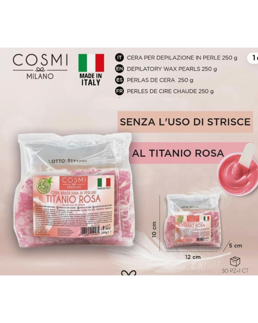 Cosmi Cera Brasiliana In Perline Titanio 250G