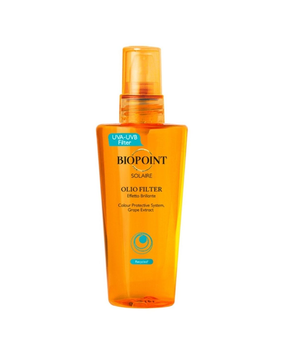Biopoint Solaire Spray Olio Filter Effetto Brillante 100ML Spray